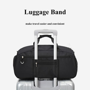 Sac de voyage court imperméable de grande capacité imprimé, taille plus, pour hommes et femmes, design unique, sac de sport humide/sec, sac de sport personnalisé - Product Image 5