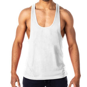 Sublimación de alta calidad de los hombres Stringer logotipo personalizado de calidad a granel/al por mayor personalizado Stringer gimnasio camiseta sin mangas - Product Image 4