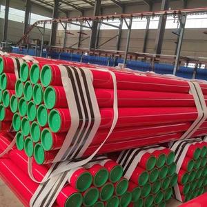 Tubería de Acero Compuesto con Revestimiento de Plástico Rojo Galvanizado Externo de Alta Calidad Personalizable para Suministro de Agua y Extinción de Incendios - Product Image 5