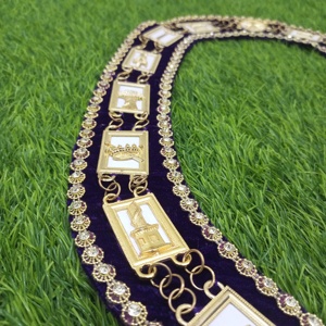 Ordre des colliers de chaîne d'étoile orientale Colliers de chaîne OES, colliers de chaîne maçonniques - Product Image 5