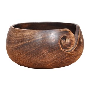 Tazón para Servir de Madera de Mango Hecho a Mano de Primera Calidad, Acabado Natural, Diseño Moderno, Regalos Empresariales, Vajilla, Aperitivos, Ahad - Product Image 3