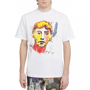 Camiseta de algodón con estampado personalizado, camisa de cuello redondo, 100% - Product Image 1