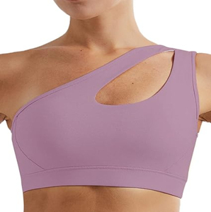 Soutien-gorge de sport Offre Spéciale pour femmes respirant Nylon Spandex taille personnalisée couleur unie entraînement taille personnalisée - Product Image 1