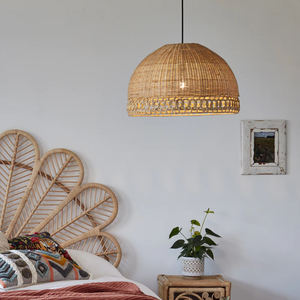 Beautiful Hand Woven <b>Rattan</b> Pendant <b>Lamp</b> <b>Shade</b> Modern/Asian/Traditional Home Decoration Lighting Wholesale Vietnam Manufacturer - Product Image 4