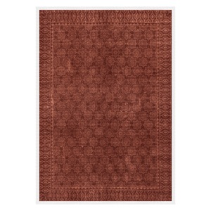 <b>RUGS</b> DEPOT LXDP-0892 Wholesale Red Burgundy Contemporary Abstract Digital Printed Machine Washable Chenille Area <b>Rug</b> <b>Non</b> <b>Slip</b> - Product Image 1