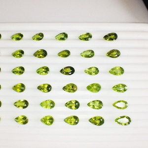 ลูกแพร์เพอริดอตธรรมชาติจากบราซิลกำเนิด AAA ความแวววาวที่มีสีที่ยอดเยี่ยมเป็นเอกลักษณ์และสวยงามสำหรับการทำเครื่องประดับ - Product Image 3