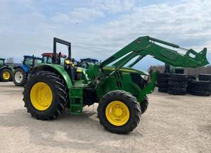 Tracteur agricole original assez utilisé John Deer 6105M ferme avec chargeur frontal H340 tracteur 4x4 - Product Image 3