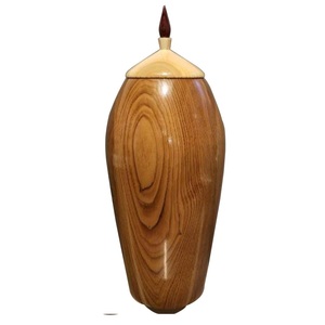 Urnas de cremación clásicas de madera, urnas de cremación para adultos para urnas de cenizas humanas, suministros funerarios, urnas de cremación de recuerdo - Product Image 3