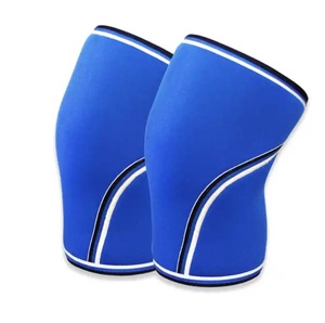 Mangas de rodilla de neopreno GAF de 7mm Soporte táctico y compresión para hombres y mujeres para levantamiento de pesas Powerlifting Crossfit - Product Image 6