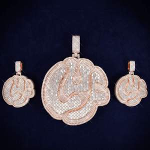 LIL MOSEY Colgante y Amuleto Personalizado de Oro de 14K con Diamantes - Product Image 2