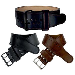 Ceinture de musculation en cuir véritable, outil de haute qualité pour lever de poids robuste - Product Image 1
