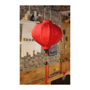 Coloridas linternas de seda vietnamitas de Hoi An hechas a mano para decorar espacios de vida bodas restaurantes y patios - Product Image 6