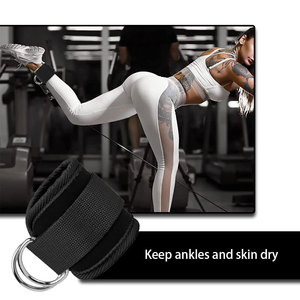 Factory Supply <b>Ankle</b> Straps Bodybuilding Accessories Comfortable Legs Strength Fitness Gym <b>Ankle</b> Strap - Product Image 6