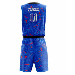 ชุดบาสเก็ตบอลของผู้ชายชุดเครื่องแบบกีฬาน้ำหนักเบาสไตล์อินเทรนด์ขนาดใหญ่ - Product Image 6
