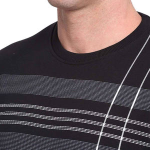 Sweat-shirt à col rond personnalisé en usine pour hommes, sweat-shirt à enfiler en coton mélangé, sweat-shirt à manches longues pour hommes - Product Image 3