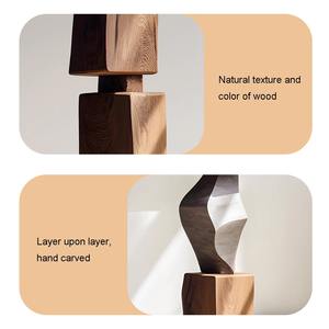 Objeto de mesa de escultura de moda de alta calidad Acento decorativo moderno Perfecto para interiores de hogar y oficina con estilo - Product Image 3