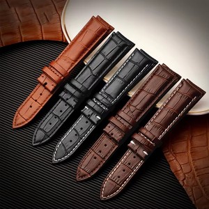 Correa de <span class=keywords><strong>Reloj</strong></span> de Cuero Genuino Vintage con Hebilla de Metal, Correa de Repuesto Cómoda Compatible con Relojes Inteligentes de 40 mm, 44 mm y 46 mm - Product Image 6