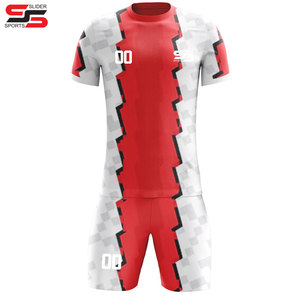 Logo personnalisé Ensemble d'uniformes de football à séchage rapide Sports de football porte des uniformes de football de haute qualité - Product Image 6