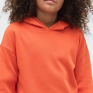 Sweat à capuche en polaire uni pour garçons pour l'hiver Confort Coton Polyester / Avec prix avantageux pour les acheteurs en gros Avec manches longues - Product Image 2