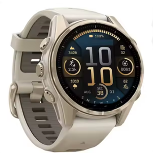การขายนาฬิกาสมาร์ทวอทช์ GPS ขนาด 43 มม. สีเทาหมอก ดาร์กแซนด์สโตน ซอฟท์โกลด์ แบบ ODM สั่งทำพิเศษ - Product Image 1