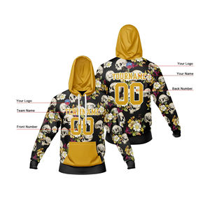 Sudadera con Capucha Vintage Lavada al Ácido, Ropa Urbana para Hombre, Felpa de Algodón Grueso, Sudadera con Capucha Extra Grande, Sudadera con Logotipo Personalizado - Product Image 2