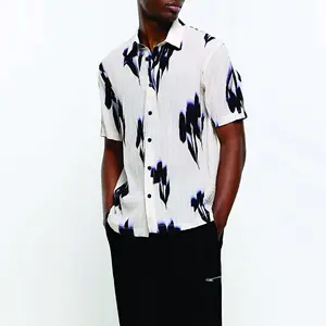 Quick Dry Breathable Men'S Fashion Printed Polo Shirts Summer Short Sleeves Outdoor Golf Shirts Racing Shirts Casual T-Shirt