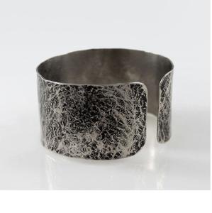 2022 boda china plata piedra preciosa brazalete ancho arrugado tres tonos vestido de seda joyería pulsera colorida pulsera - Product Image 2