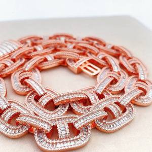 Joyería de cadena de moda para hombres, acero inoxidable chapado en oro para uso diario - Product Image 2