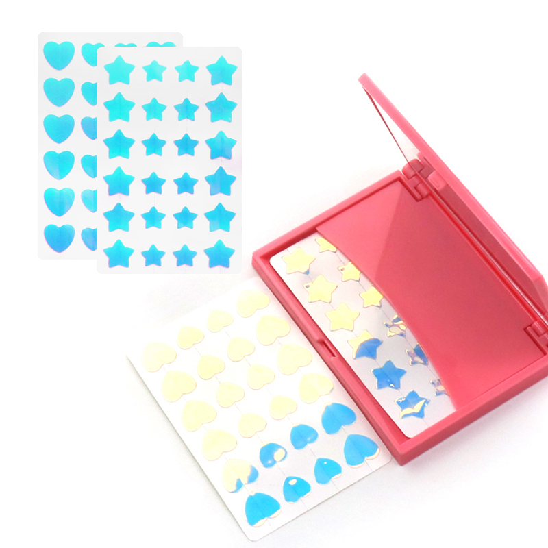 Patch hydrocolloïde de guérison de l'acné de marque privée maquillage froid patch d'acné bouton