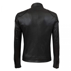 High Quality <b>Winter</b> Plain Dyed Gents Genuine <b>Leather</b> High Quality Man <b>Leather</b> <b>Jacket</b> Affordable <b>Winter</b> <b>Leather</b> <b>Jacket</b> For Men - Product Image 2