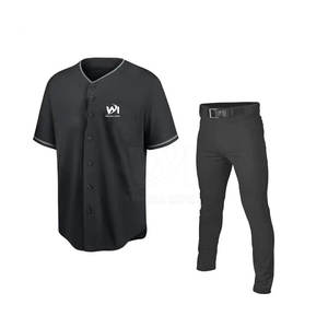 Uniforme de Béisbol Transpirable de Secado Rápido, Gran Venta, Ropa Deportiva 100% Poliéster, Uniforme de Béisbol para Adultos - Product Image 1