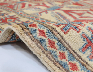 พรมผูกเชือกสไตล์ตุรกีทำด้วยมือพรมปูพื้นขนาด8x10ฟุตพรมถักลายแอบสแตรก - Product Image 3