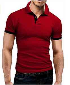 Polos de moda, polos para hombre, cuello de polo de verano, botón de manga larga sólido, camisa con cremallera para hombre - Product Image 6