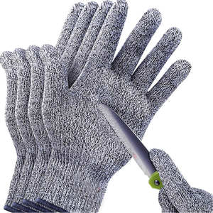 Gants anti-coupure 2023, niveau 5 de protection, pour la sécurité des mains en cuisine, gants anti-coupure pour la découpe de la viande, personnalisés pour l'industrie Maju - Product Image 1