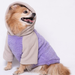 Ropa para Mascotas Hecha a Medida de Primera Calidad 100%, Sudaderas de Lujo para Perros con Forro Polar, Bordado Personalizado, Impresión de Logotipo, Diseño Sólido, Ropa de Invierno - Product Image 5