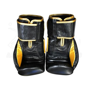 Gants de boxe en cuir personnalisables, imperméables, avec fermeture auto-agrippante, pour usage extérieur unisexe - Purity Sports - Product Image 4