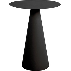 Mesa auxiliar de hierro moderna Diseño único Mesa auxiliar de sofá hecha a mano con tapa redonda para sala de estar y dormitorio - Product Image 1