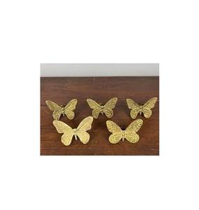 Anillo de servilleta de latón decorativo al por mayor anillo de servilleta de latón diseño anillo de servilleta de latón para decoración de boda y fiesta - Product Image 1