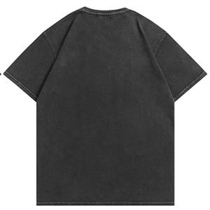 Camiseta de Hombre de Algodón 100% Tejido, Directo de Fábrica, con Impresión Digital y Parches Bordados - Product Image 3