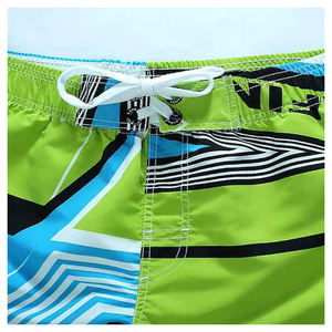 กางเกงว่ายน้ำขาย่บนถนนของผู้ชายกางเกงขาสั้นผ้าฝ้าย100% แห้งเร็วระบายอากาศได้ดีสีพื้นเปลี่ยนสีได้ตามต้องการ - Product Image 3