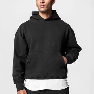 Sweat à capuche zippé personnalisé en molleton épais 400 GSM – Coupe ample unisexe, style décontracté vintage en coton biologique pour l'hiver - Product Image 1
