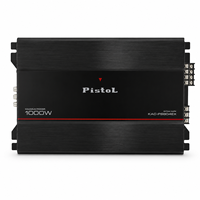 Amplificateur audio de voiture 4 canaux classe AB pleine gamme 1000W de puissance maximale pour haut-parleurs de voiture et mise à niveau stéréo KAC-PS804EX