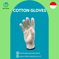 Penjualan Tahun Baru untuk Sarung Tangan Rajut Benang Poliester/Katun 9 Inci Mesin 7 Gauge Berat 600 Gram Dapat Disesuaikan untuk Berkebun