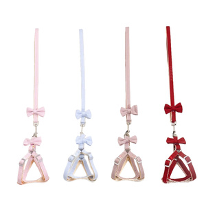 Guinzaglio per Piccoli Animali Domestici Kawaii in Nylon con Elegante Design a Fiocco - Product Image 2