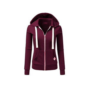 OEM Casual a granel de manga larga con capucha de cuello de moda Flim Fit Venta caliente de diseño personalizado Logo Sudadera con capucha para las mujeres de Bangaldesh - Product Image 3