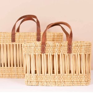 Cesta de mercado de alta calidad, Bolso marroquí, Bolso de paja marroquí, Cesta marroquí, Bolso cesta francés - Product Image 1