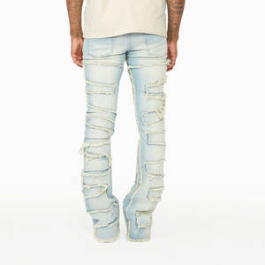 Pantalones Casuales de Lona de Alta Calidad para Hombre, Corte Recto, Cintura Media, Color Personalizado al por Mayor, Logotipo, Transpirables, de Secado Rápido, Ligeros - Product Image 6