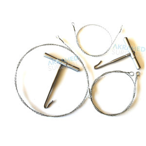 Sierras Gigli ortopédicas multifuncionales de acero inoxidable, herramientas médicas eléctricas manuales, venta en línea - Product Image 6