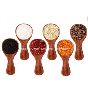 ช้อนไม้ขนาดเล็กทำด้วยมือเหมาะสำหรับเครื่องเทศและใช้ในครัว - Product Image 1