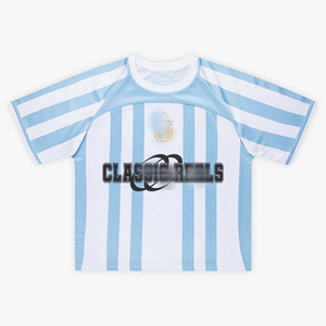 ชุดยูนิฟอร์มฟุตบอล 2026 2027 เสื้อกีฬา ชุดทีม แฟนคลับ ผู้เล่น แขนสั้น คอกลม โพลีเอสเตอร์ ยี่ห้อ Funfree แห้งเร็ว - Product Image 1